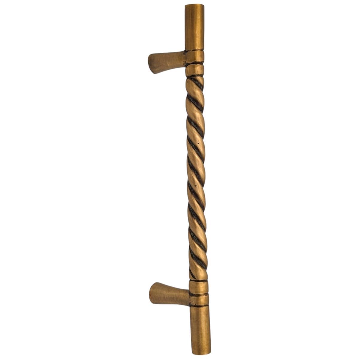 10 inch (7 c-c) Marion Oversize Pull (Several Finishes Available) - Antique Brass