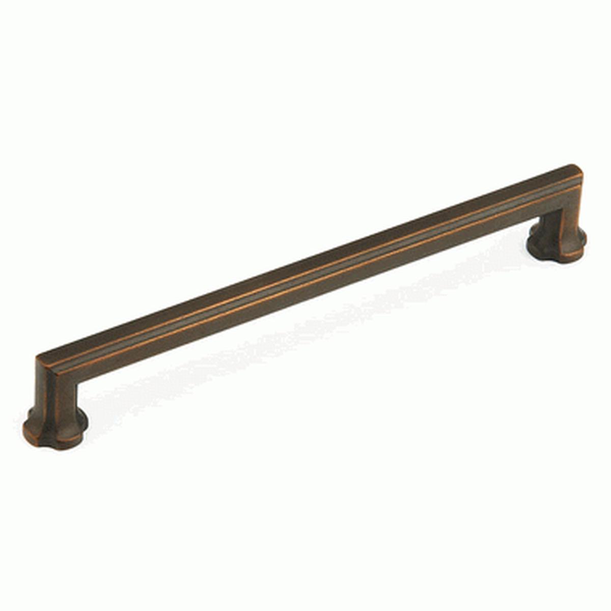 8 7/8 (8 Inch c-c) Empire Pull (Ancient Bronze Finish)